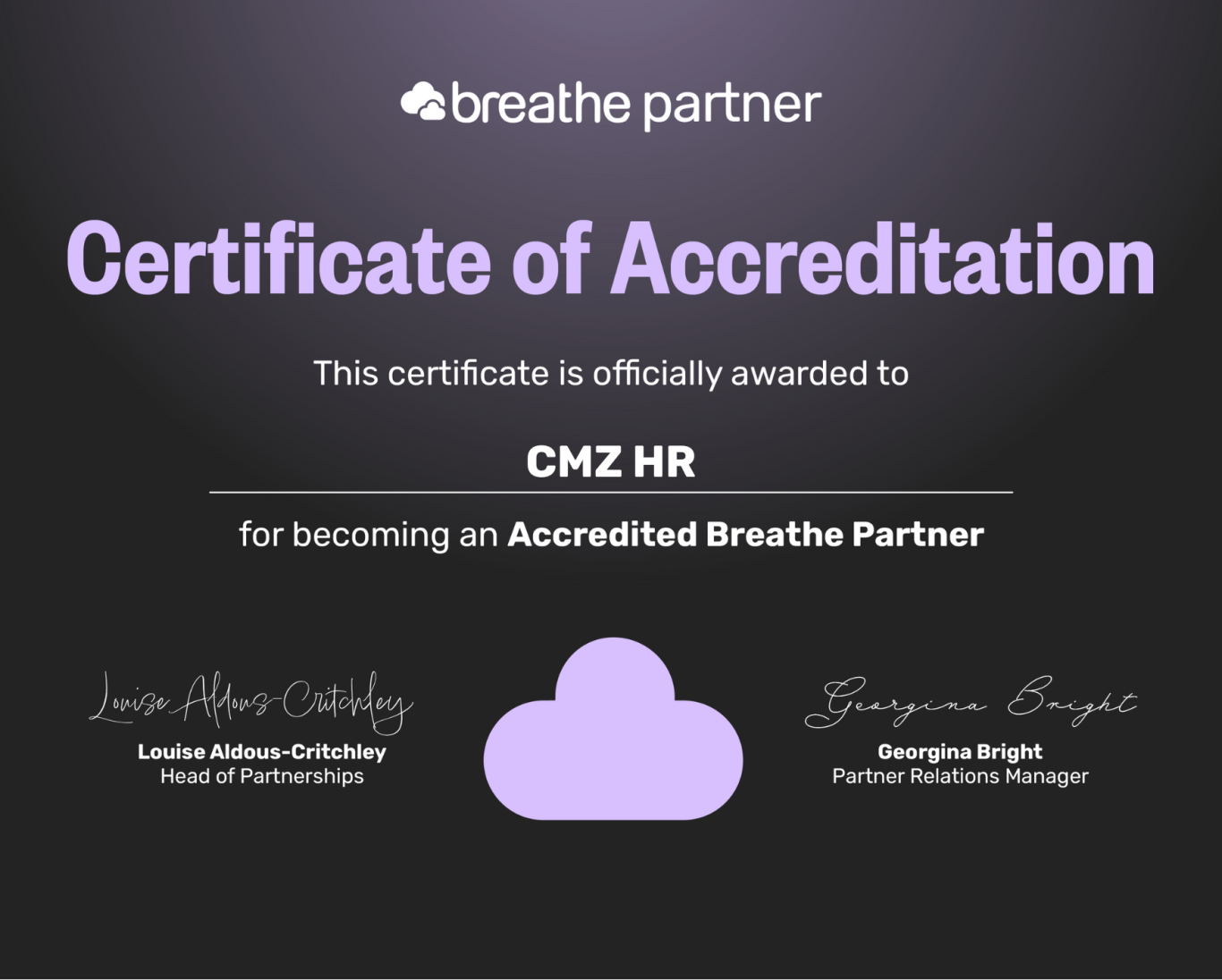 Accredited Breathe Partner